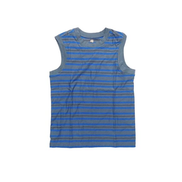 NWT Tea Collection Muscle Tank Mykonos Blue Size 8 - Picture 1 of 6